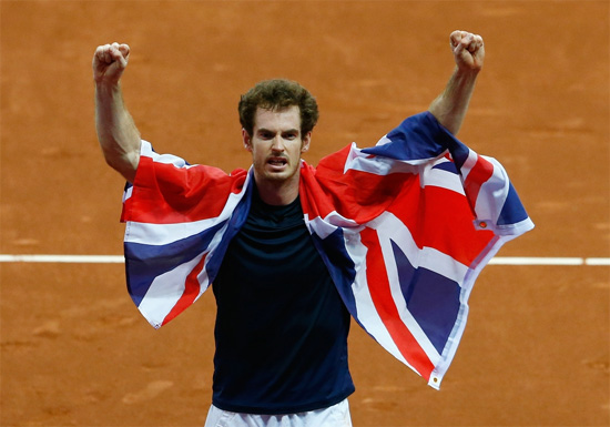 戴维斯杯险胜法网，穆雷关键制胜